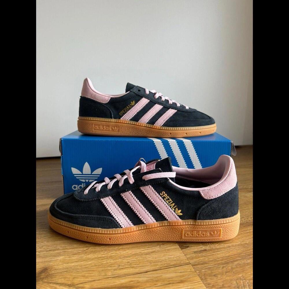 Adidas Handball Spezial Core Black Clear Pink Gum